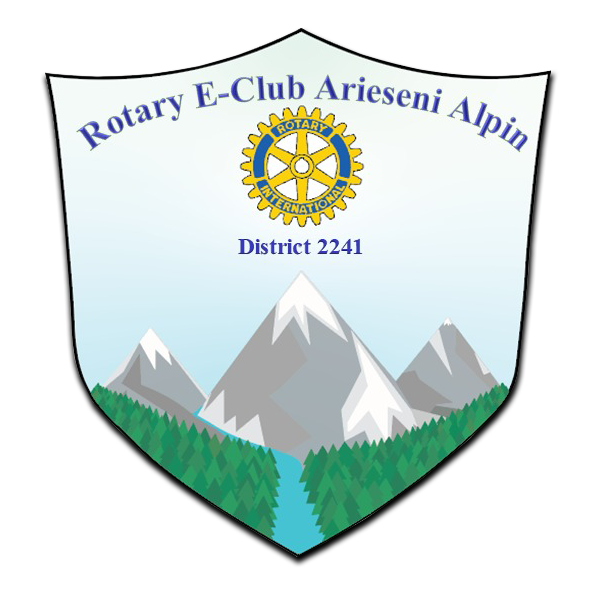 Rotary E-Club Arieseni "ALPIN" logo