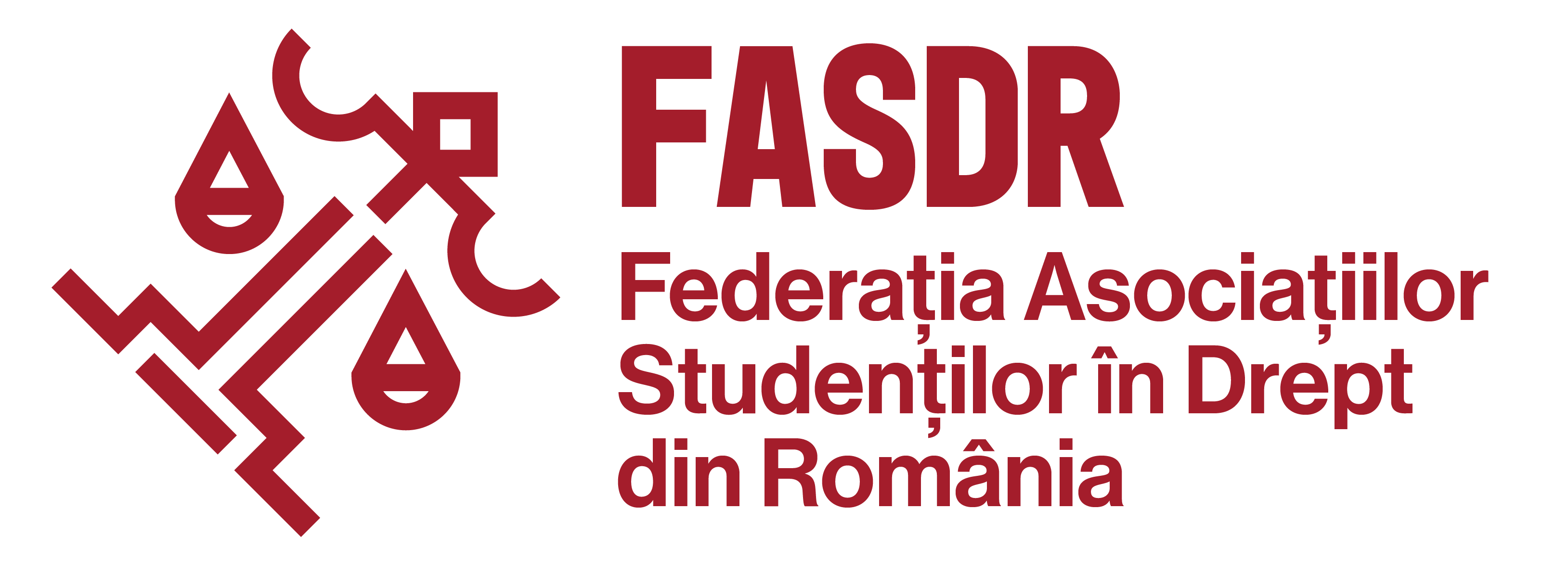 Federația Asociațiilor Studenților în Drept din România logo