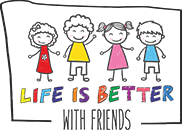 Life Is Better With Friends logo