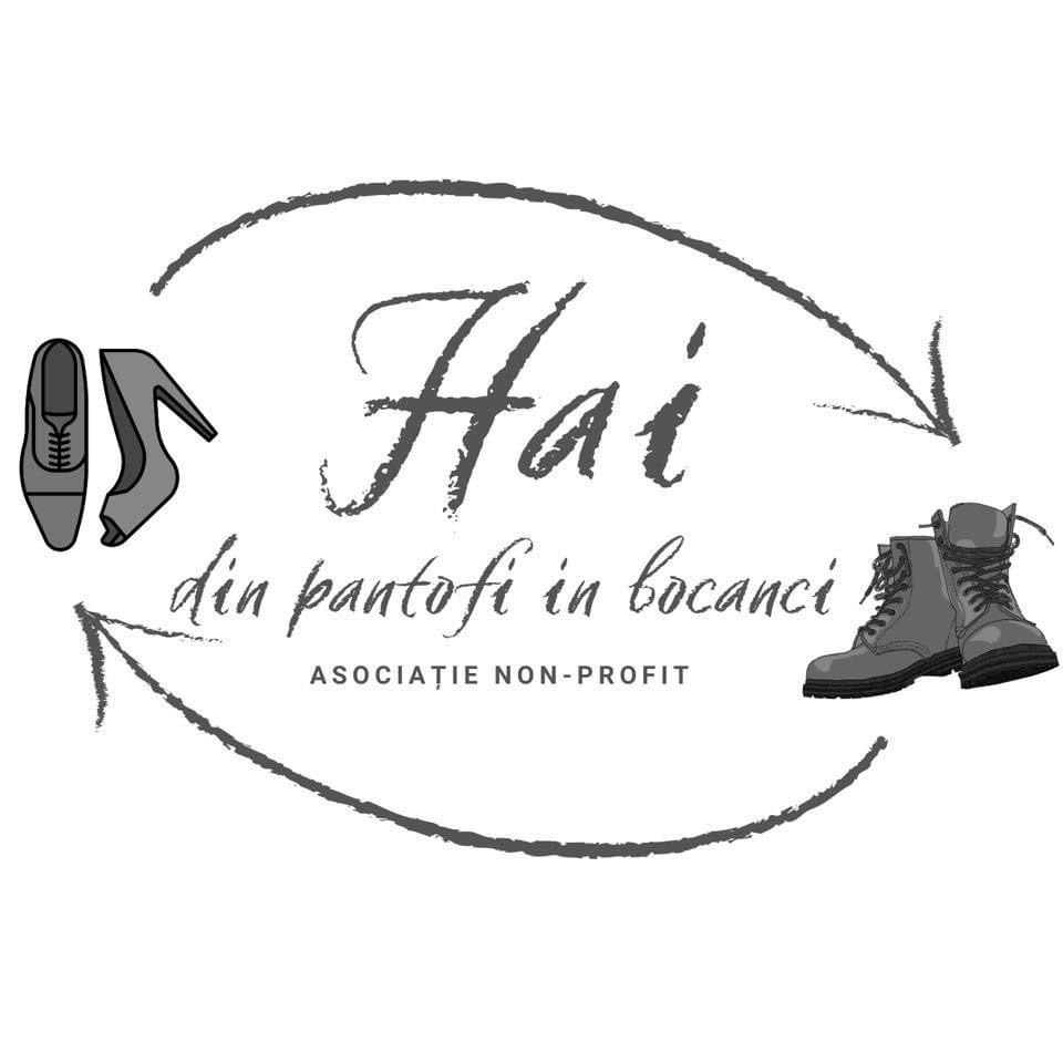 Asociatia Hai din pantofi in bocanci logo