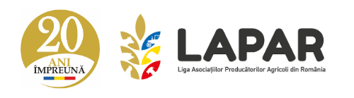 Liga Asociatiilor Producatorilor Agricoli din Romania logo
