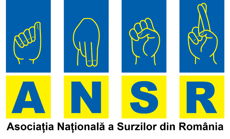 Asociația Națională a Surzilor din România logo