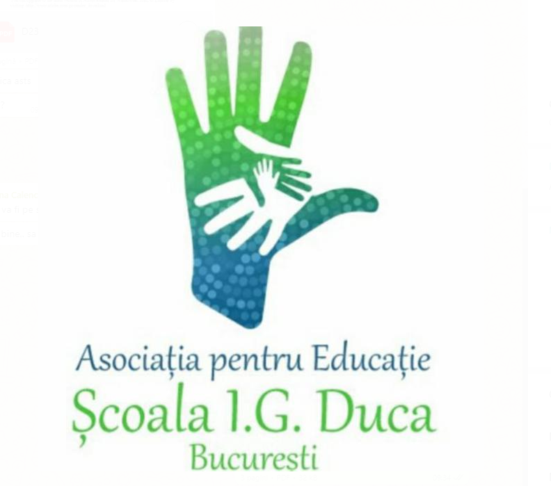 Asociatia pentru Educație Școala IG Duca Bucuresti logo