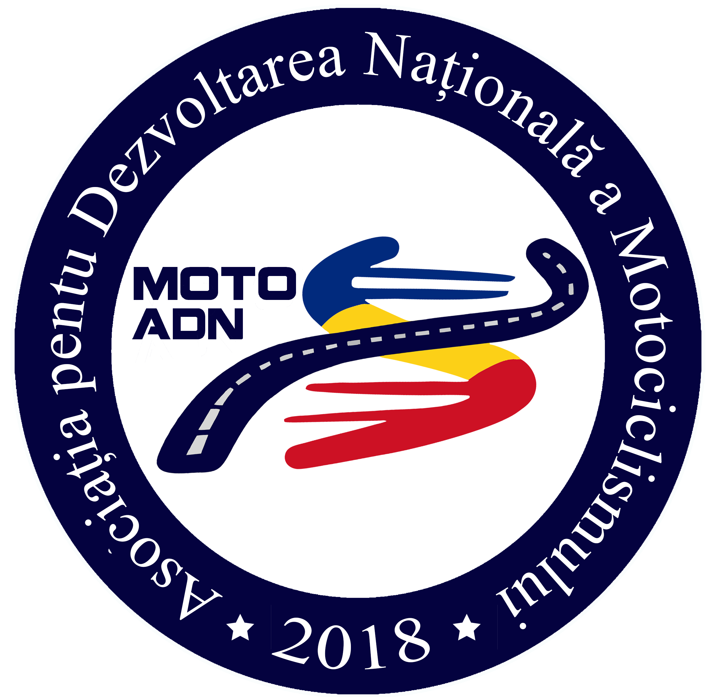 Asociația motoADN - pentru dezvoltarea motociclismului logo