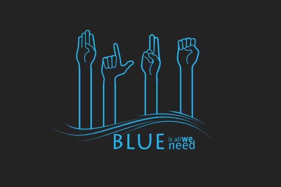 Asociația Blue logo