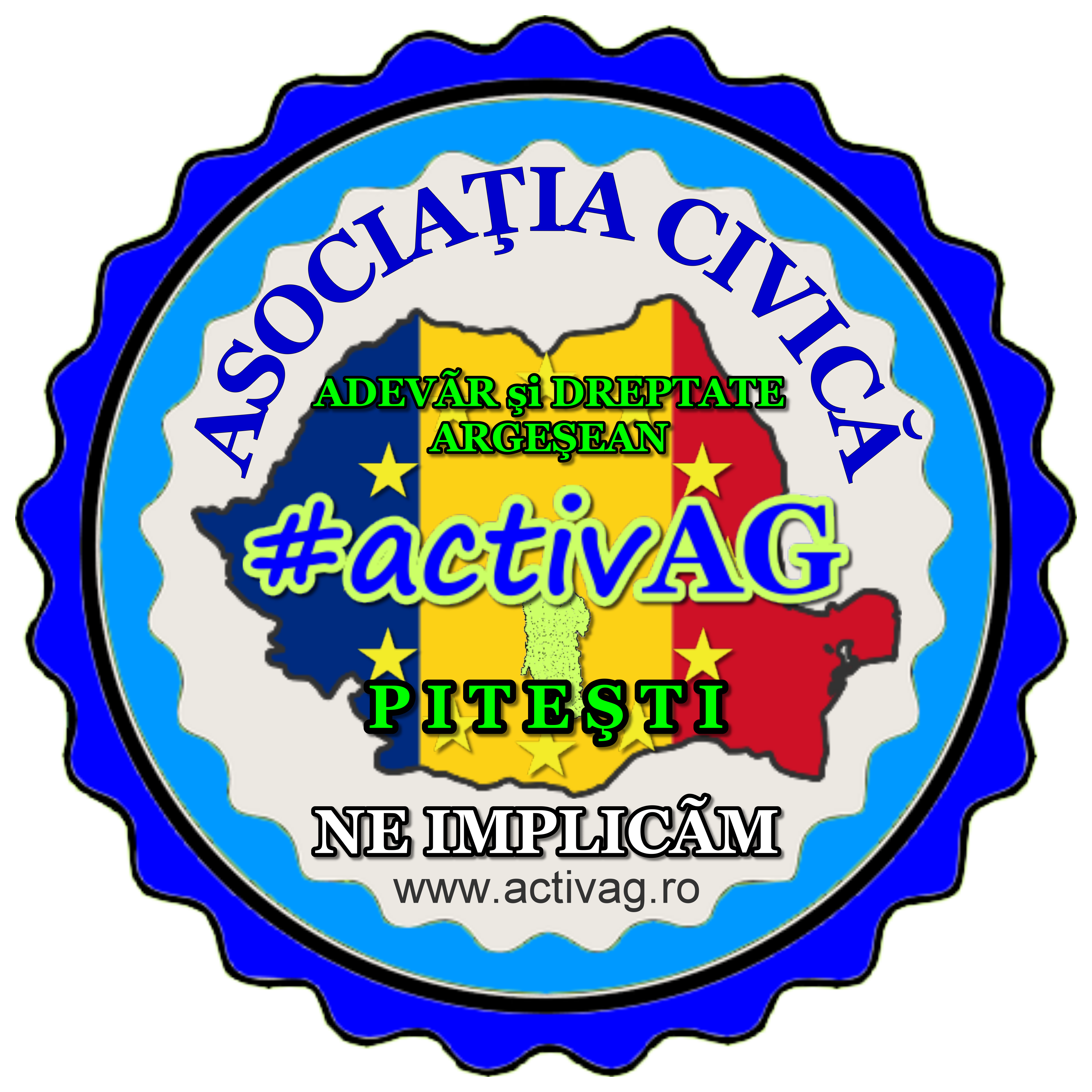 Asociația Civică Adevăr și Dreptate Argeșean #activAG Pitești logo
