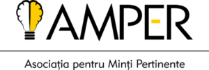 Asociația Pentru Minți Pertinente AMPER logo