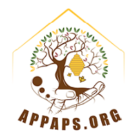 Asociația Pentru Protecția Albinelor și Polenizatorilor Sălbatici logo