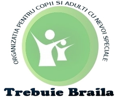 Organizatia pentru Copii si Adulti cu Nevoi Speciale TREBUIE! filiala Braila logo