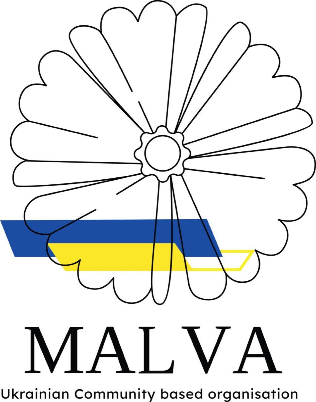 Asociatia Malva - Ukrainian community based organisation logo