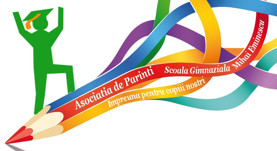 Asociatia de parinti Scoala Gimnaziala Mihai Eminescu Rosiori de Vede logo