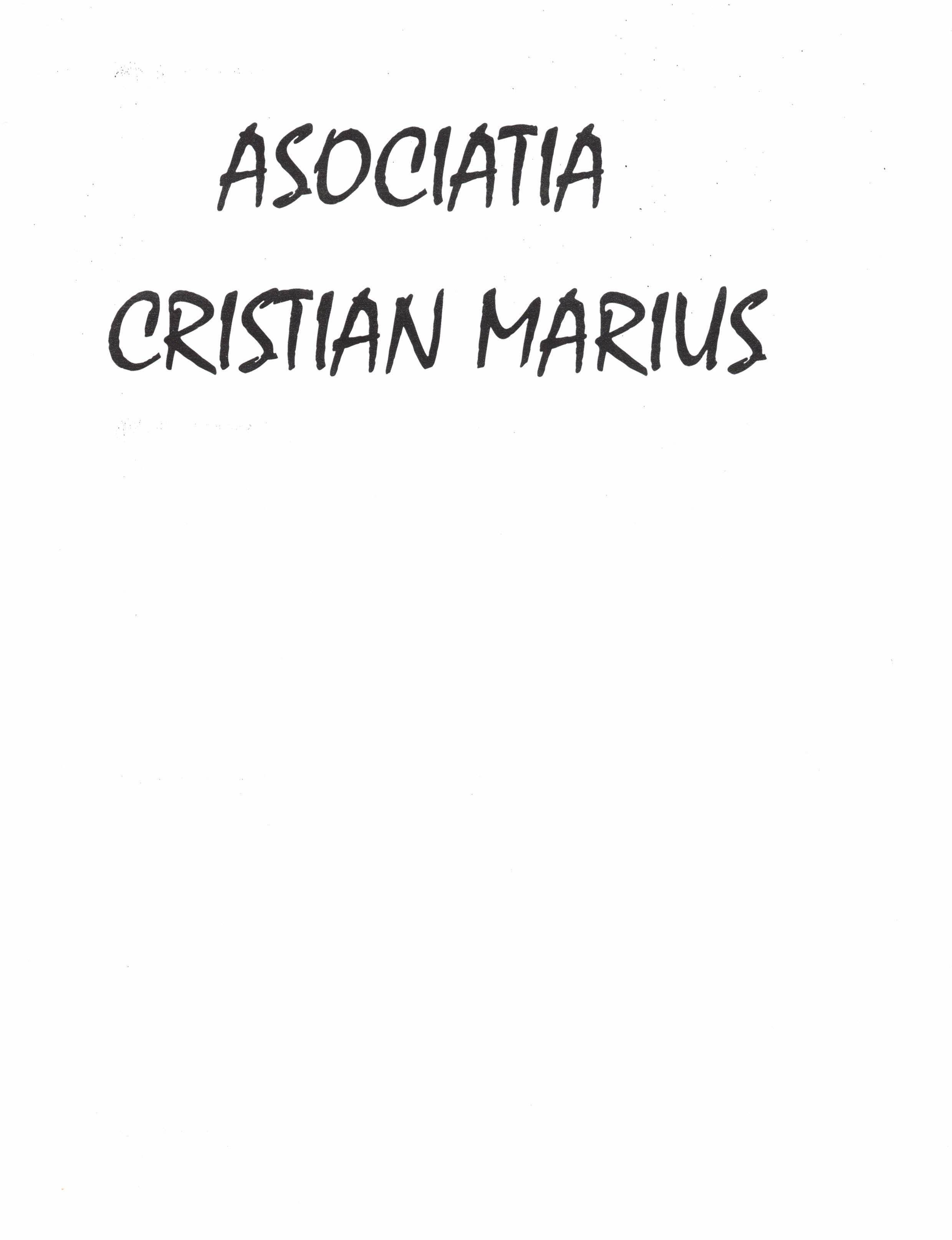 ASOCIATIA CRISTIAN MARIUS logo