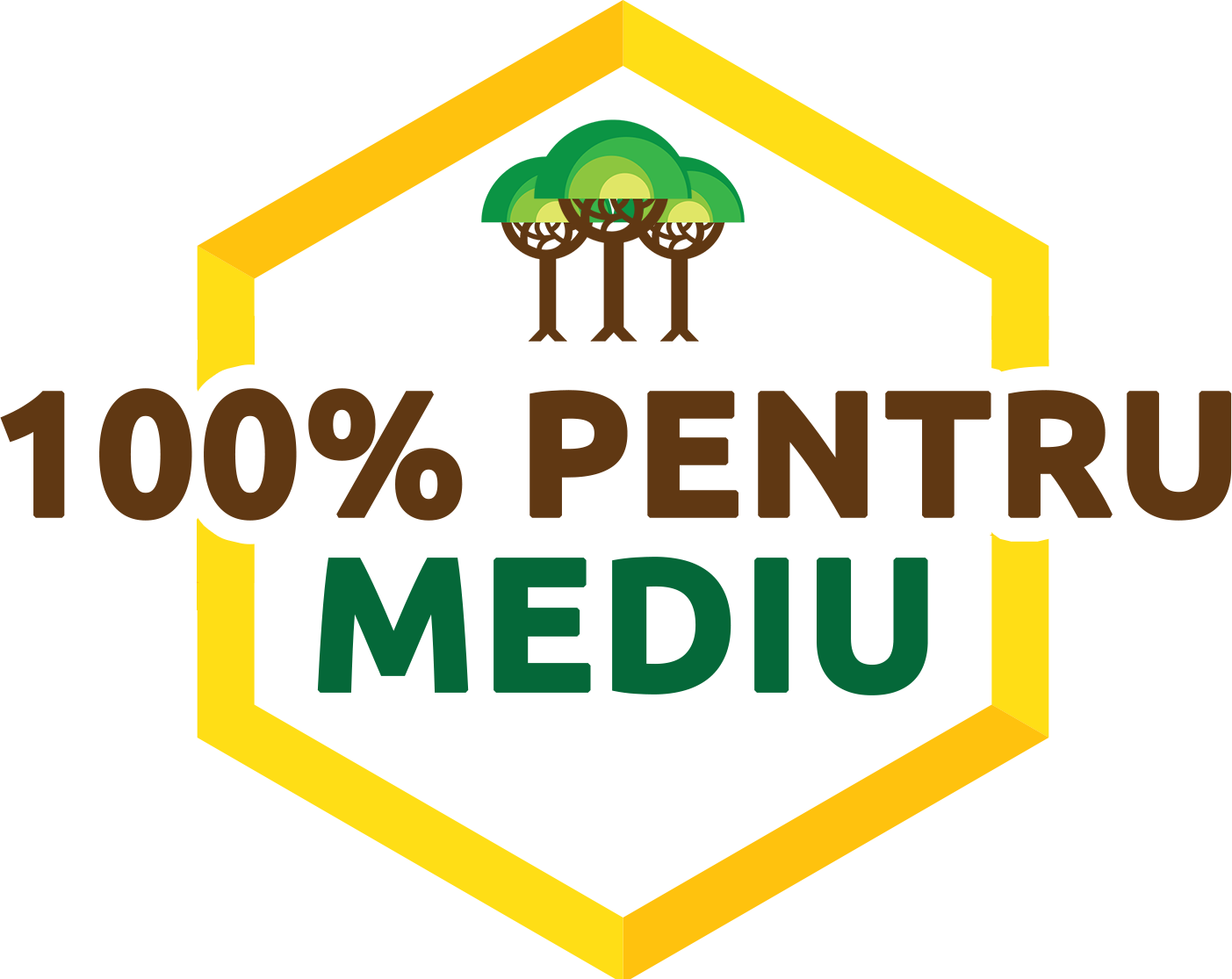 Asociația 100% pentru mediu logo