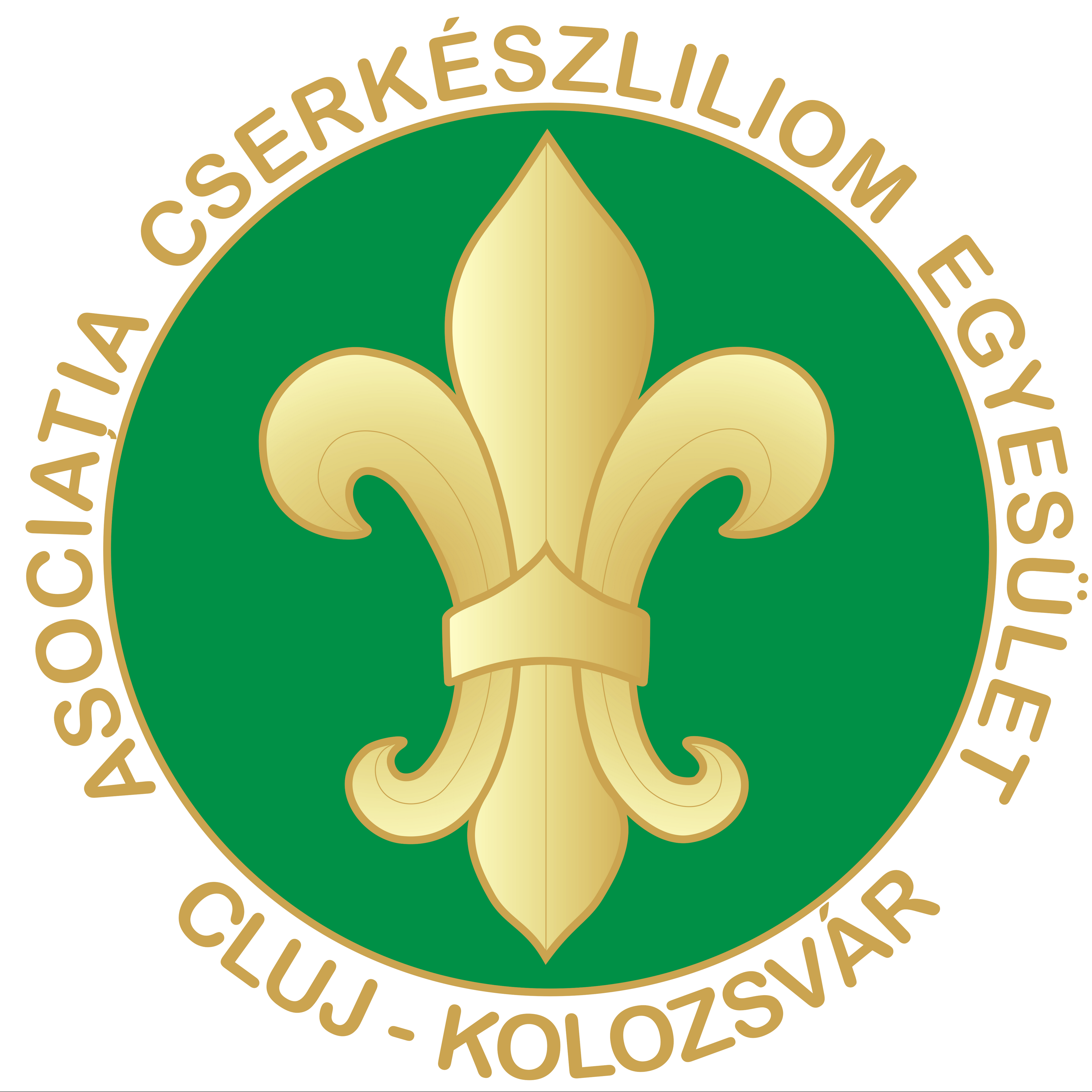 ASOCIAŢIA CRINUL CERCETAȘILOR - CSERKÉSZLILIOM EGYESÜLET logo