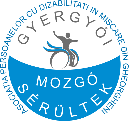 Asociația Persoanelor cu Dizabilități în Mișcare din Gheorgheni – Gyergyoi Mozgo-Serultek Egyesulete logo